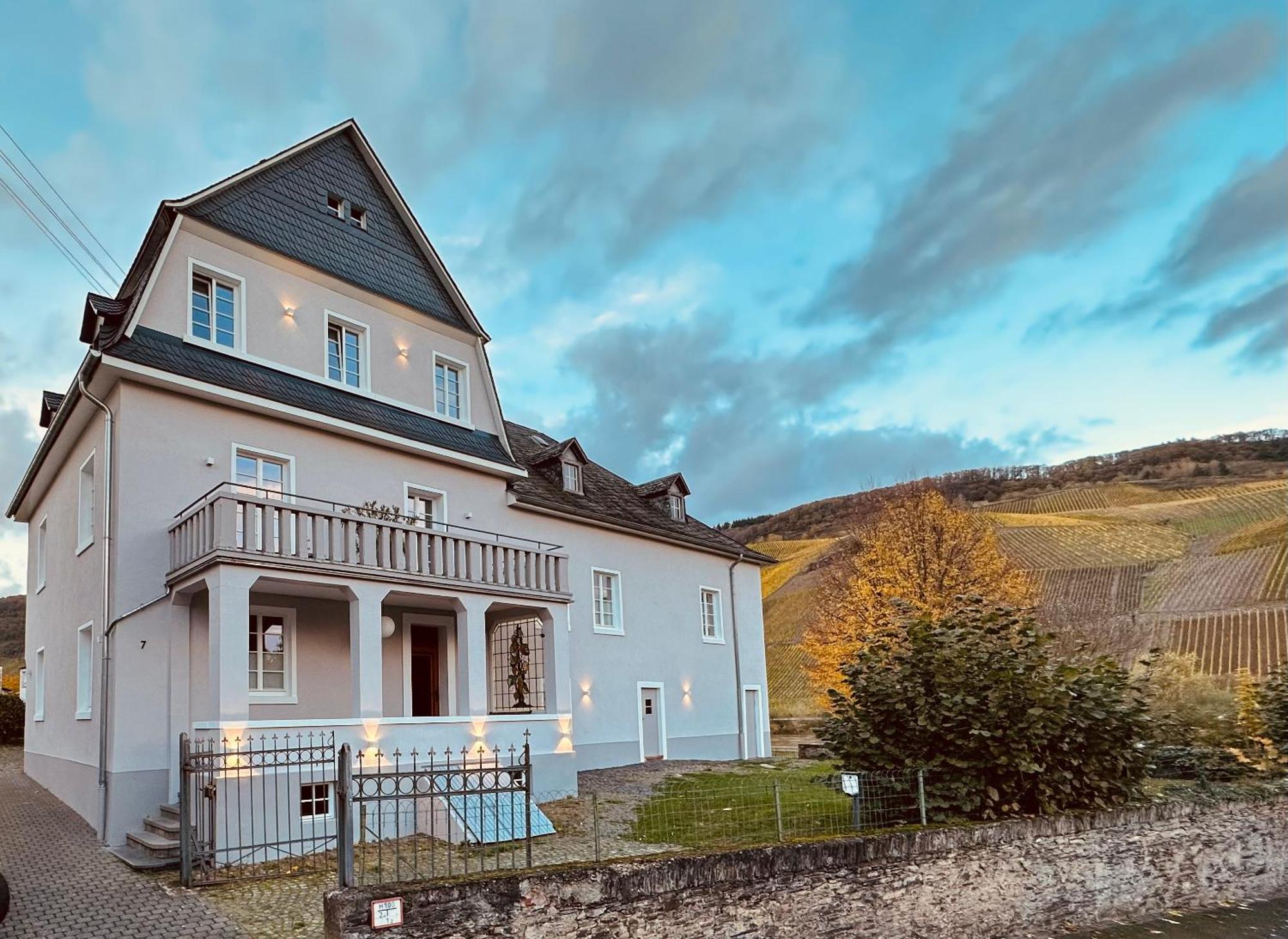 Gut Foersterlay - Exklusive Boutique Apartments Im Historischen Winzerhaus Direkt An Der Mosel Lösnich Exterior foto